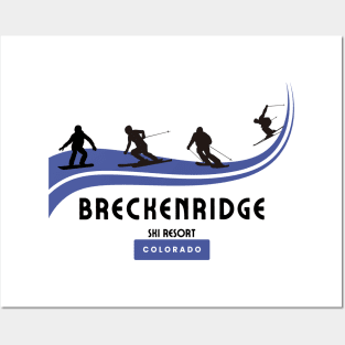 Breckenridge, Colorado. Gift Ideas For The Ski Enthusiast. Posters and Art